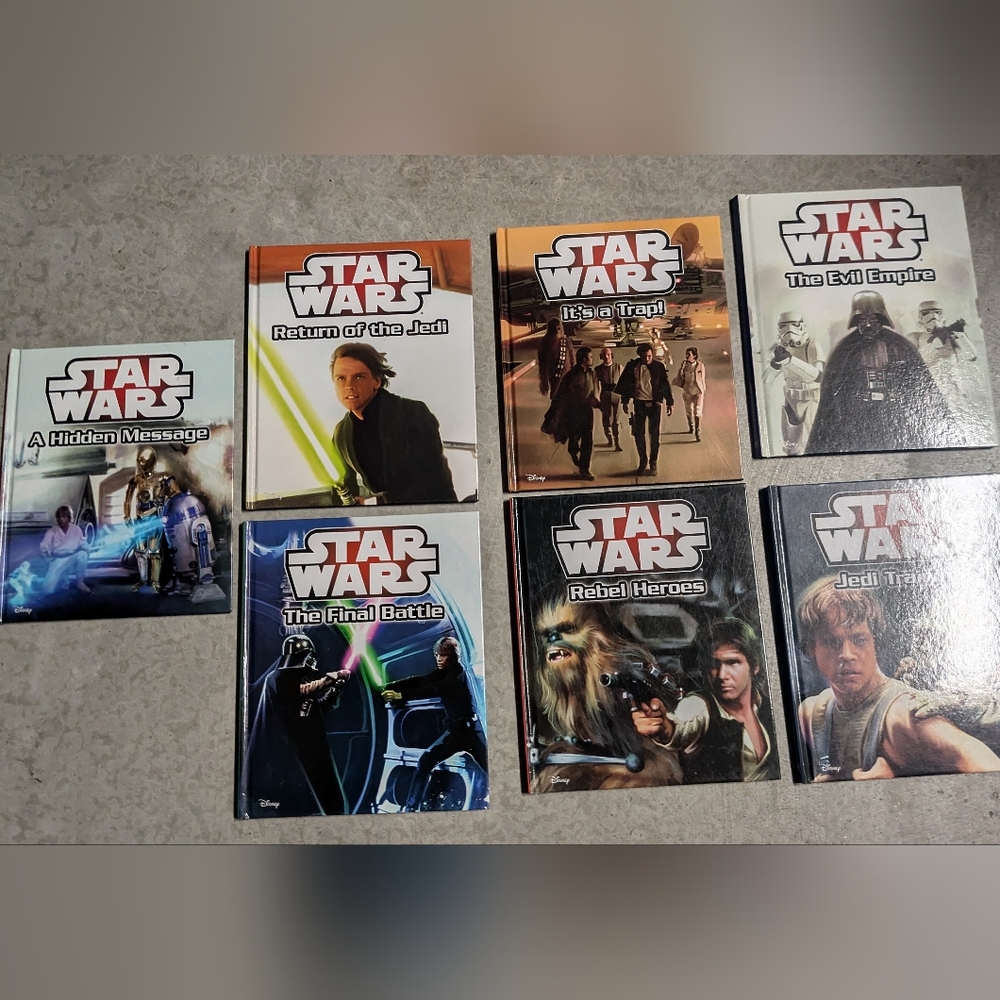 Star wars books lot 9